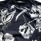 River Island Black Floral Print Sweatshirt Women's Long Sleeve Top Size Small