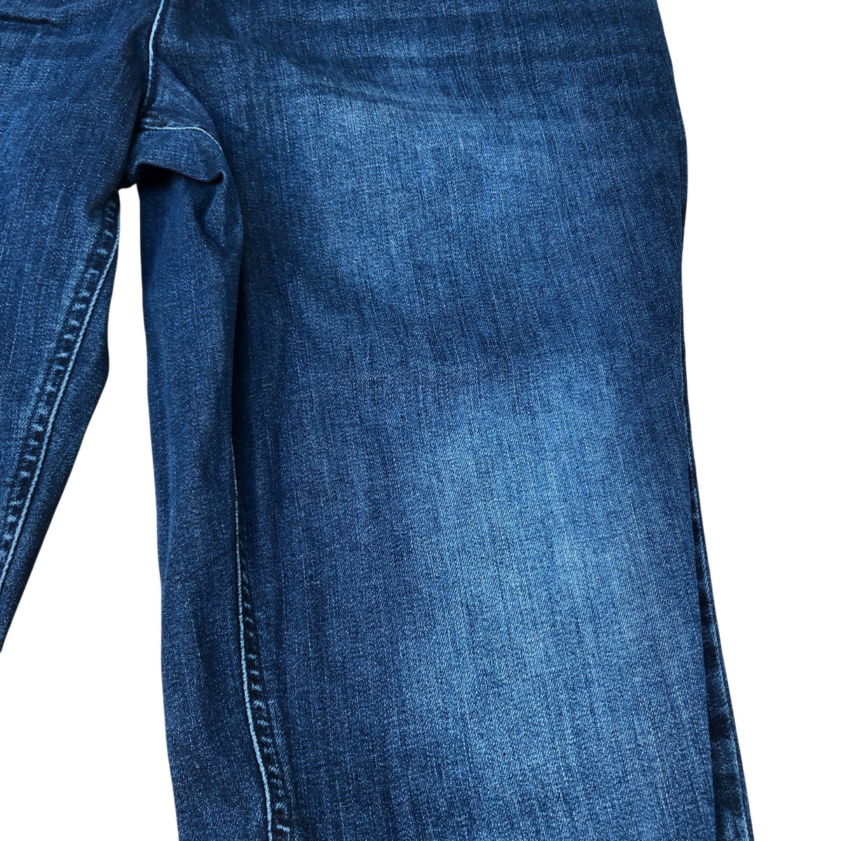Blue Denim Jeans 98 Cotton 2 Elastane Casual Fit Size 18R