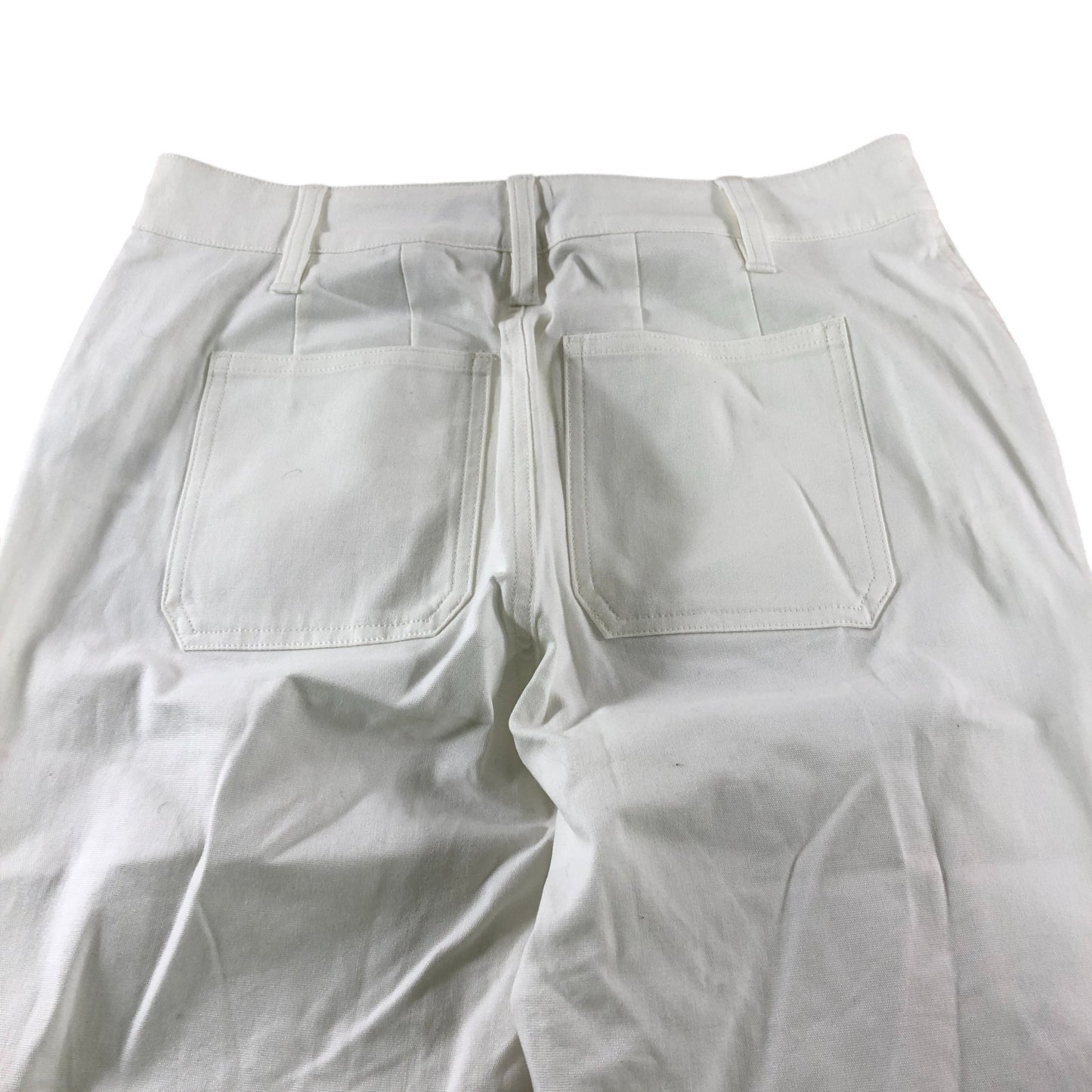 Lauren Ralph Lauren White Flared Trousers - Size 12