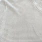 River Island Men's White XXL Short Sleeve V Neck Top Casual Knit Design