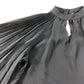 Branded Black Pleated Sleeve Top - Size 6