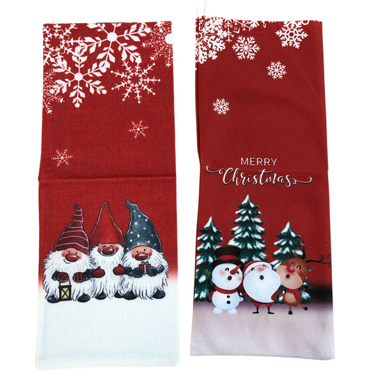 Merry Christmas Wine Bottle Covers Four Pack