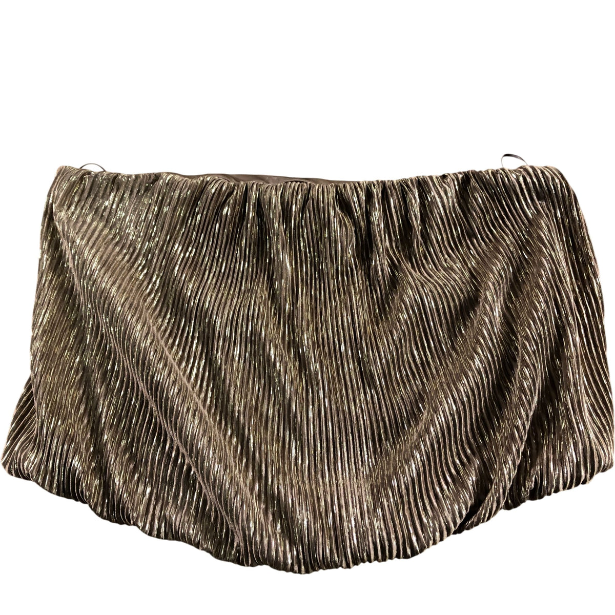 River Island Top Women's Gold Shimmer Lightweight Polyester UK18