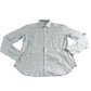 Ben Sherman Soho Slim Fit Shirt Size 16 M Men's Blue Patterned Long Sleeve