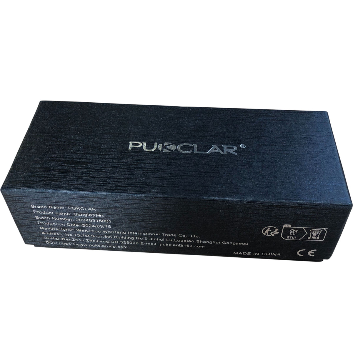 PUKCLAR PK2012 Sunglasses Cat3 Unisex Grey UV Protection Stylish Frame