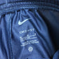 Nike Dri-FIT Track Trousers M Men's Sports Activewear Navy White Side Panels