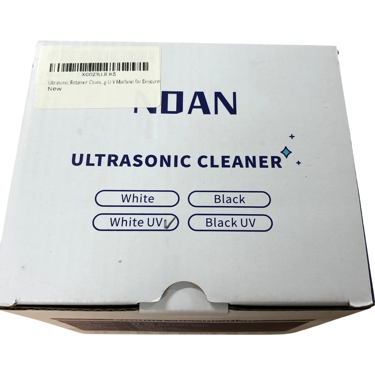 NDAN Ultrasonic Cleaner SJ-W5 230ml Touch Screen High Frequency Deep Clean