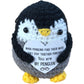 Crochet Penguin Plush Keyring 'You Are My Penguin' Gift