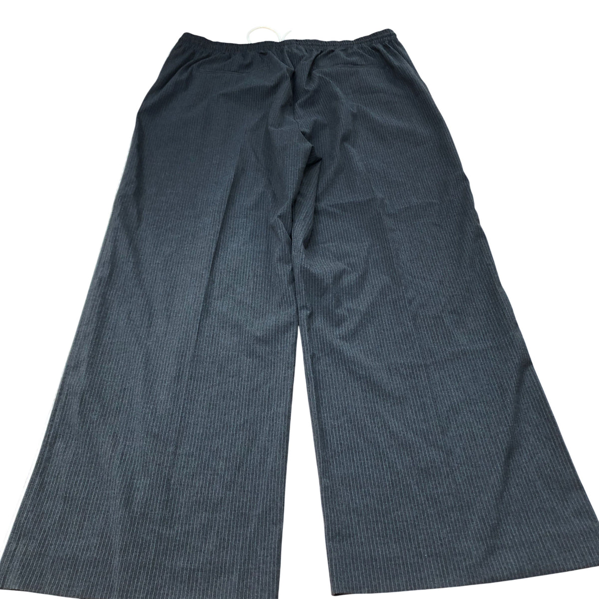 Track Pants Size 18 Casual Grey Stripe Drawstring