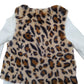 River Island Leopard Print Baby Vest 18-24 Months Girls Warm Fleece Layer