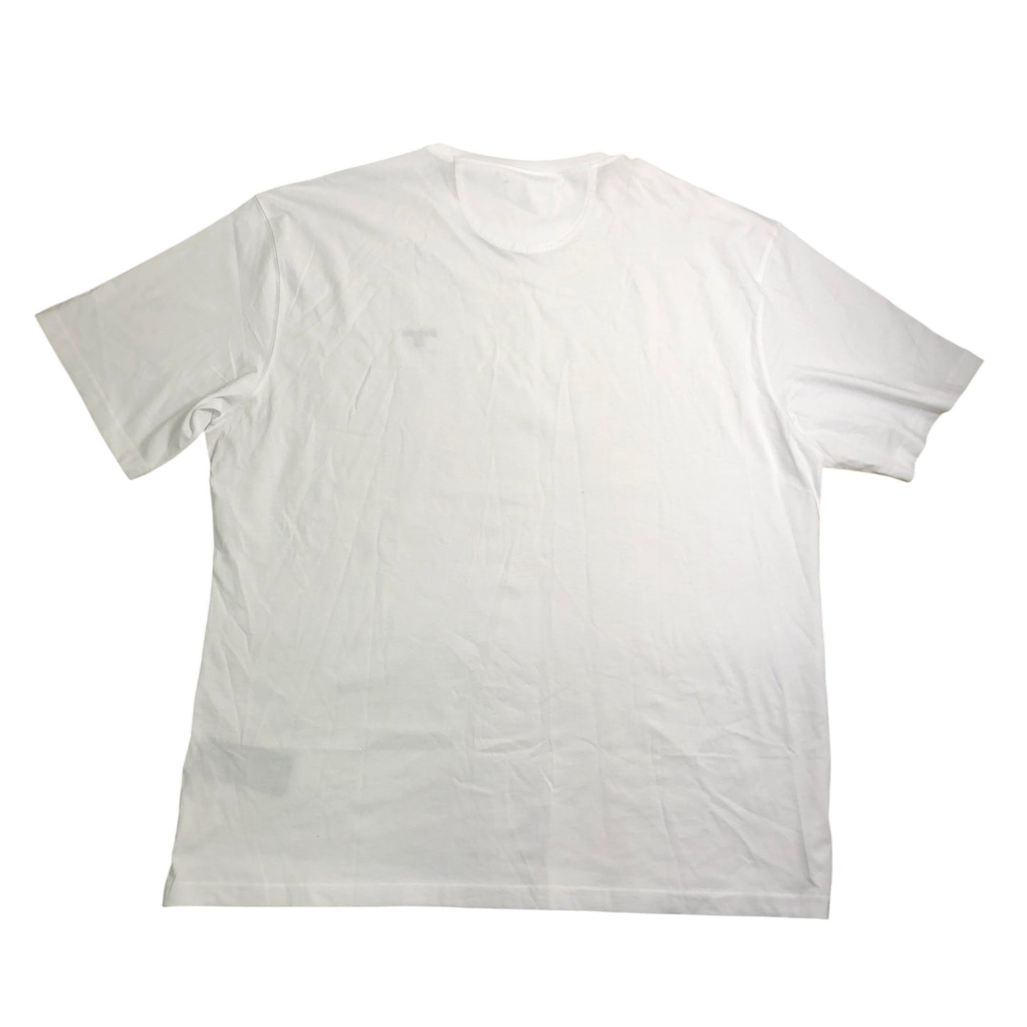 Barbour Tailored Fit T-Shirt Size 3XL Men’s White Short Sleeve Cotton Top