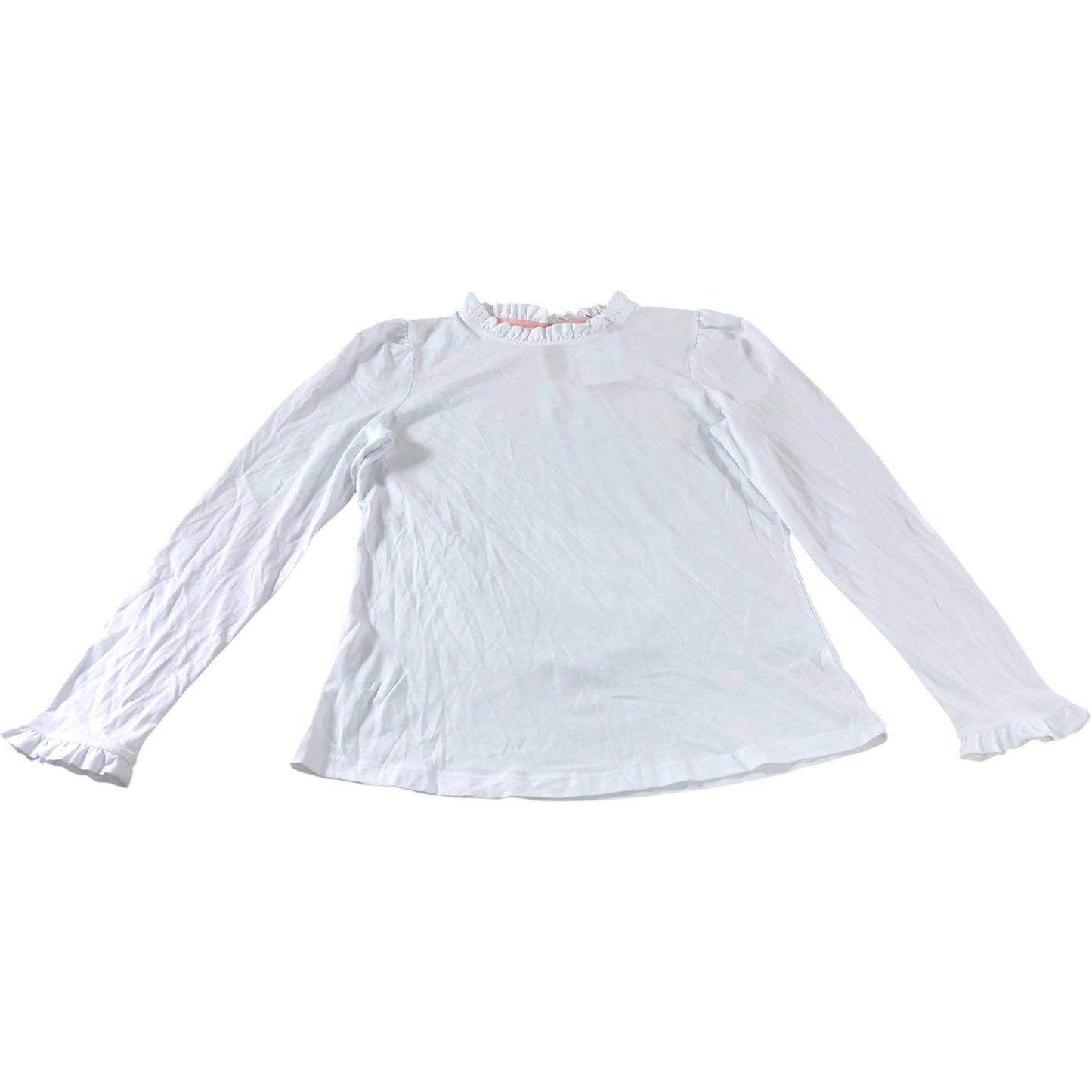 White Frill Detail Top - Size 10