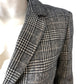 MADELEINE Checked Blazer UK10 Women's Tweed Pattern Short Jacket