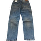 River Island Tapered Men's Jeans Light Blue Denim Cotton Fabric