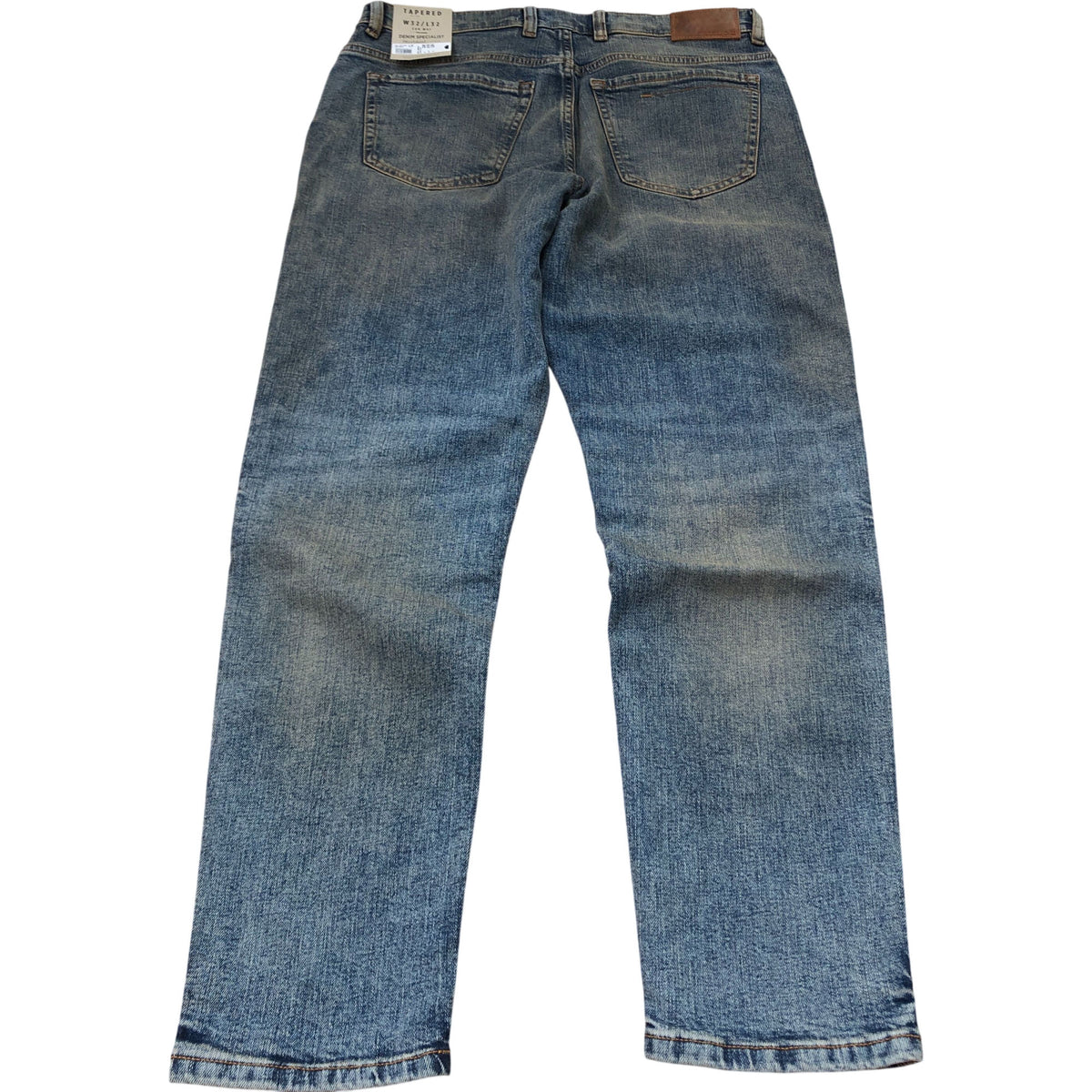 River Island Tapered Men's Jeans Light Blue Denim Cotton Fabric