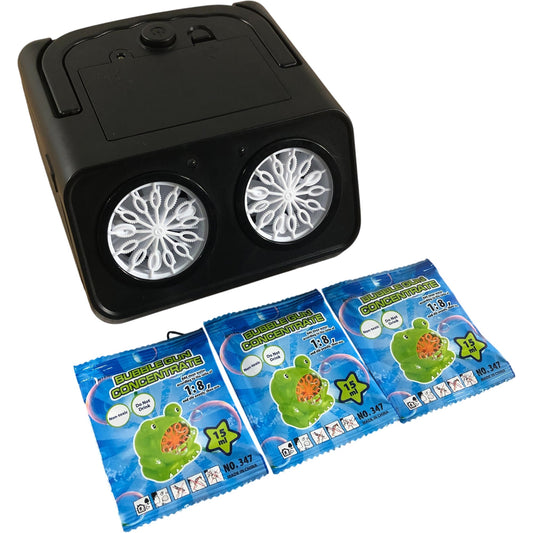 Portable Bubble Machine Ideal For Parties Events Fun