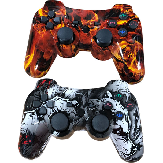 Wireless PS3 Controllers Ergonomic Design Rechargeable Battery Joystick 360