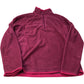 Mountain Warehouse Montana Women's Fleece Size 12 Burgundy Half Zip Sweatshirt