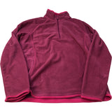 Mountain Warehouse Montana Women's Fleece Size 12 Burgundy Half Zip Sweatshirt