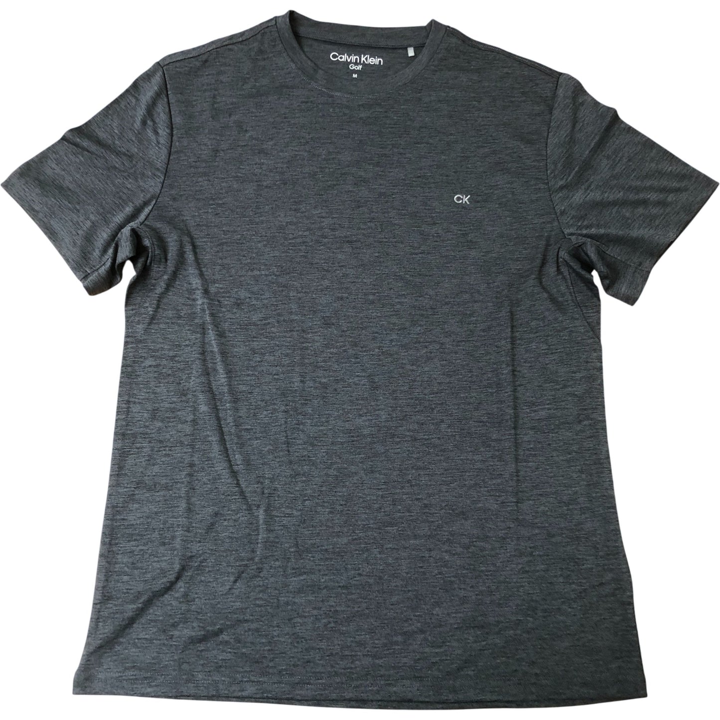 Calvin Klein Golf T Shirt M Men's Short Sleeve Athletic Fit Grey