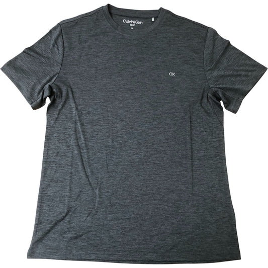Calvin Klein Golf T Shirt M Men's Short Sleeve Athletic Fit Grey