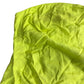 River Island UK18 Women's Neon Yellow Split Hem Top Lightweight Stretchy Fabric