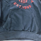 FC Barcelona OTH Hoody Size Medium Men's Navy Cotton Blend
