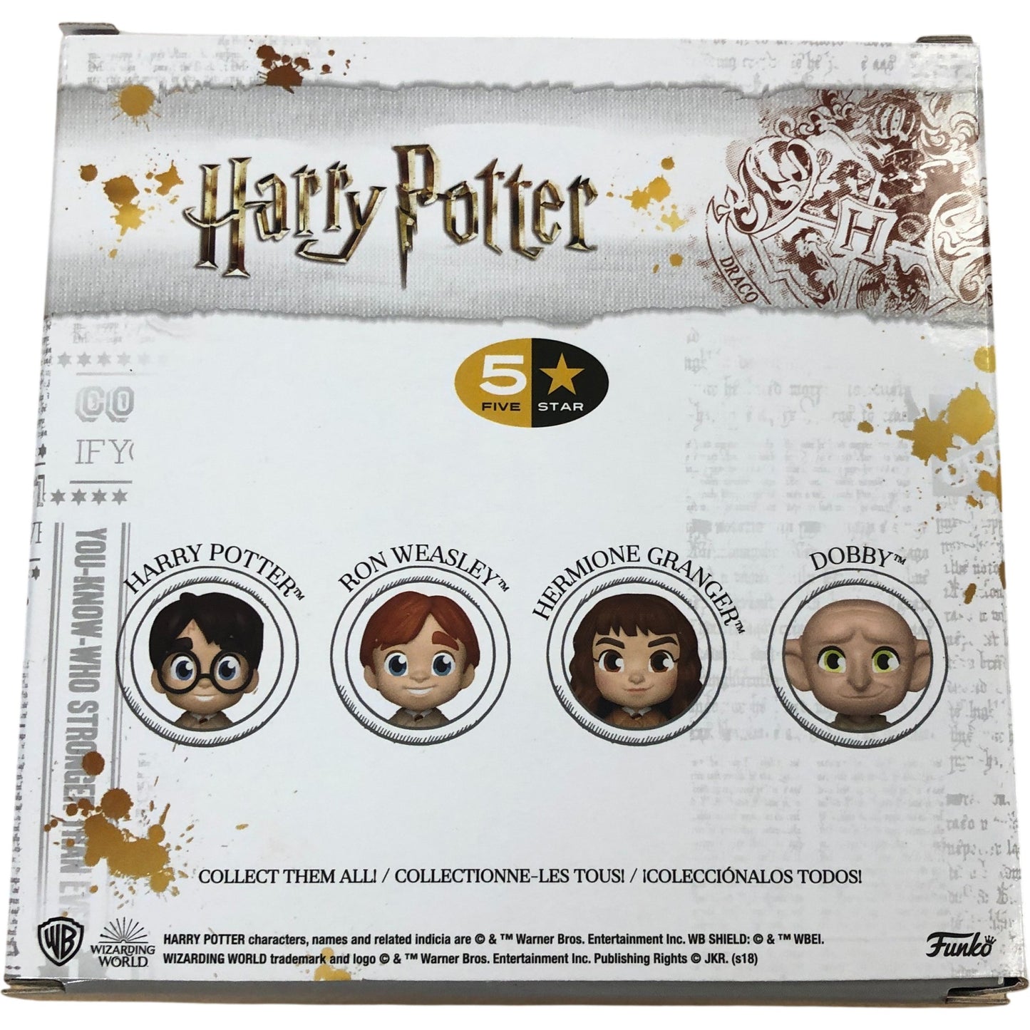 Harry Potter Ron Weasley Herbology Vinyl Figure Collectable Funko 5 Star Toy