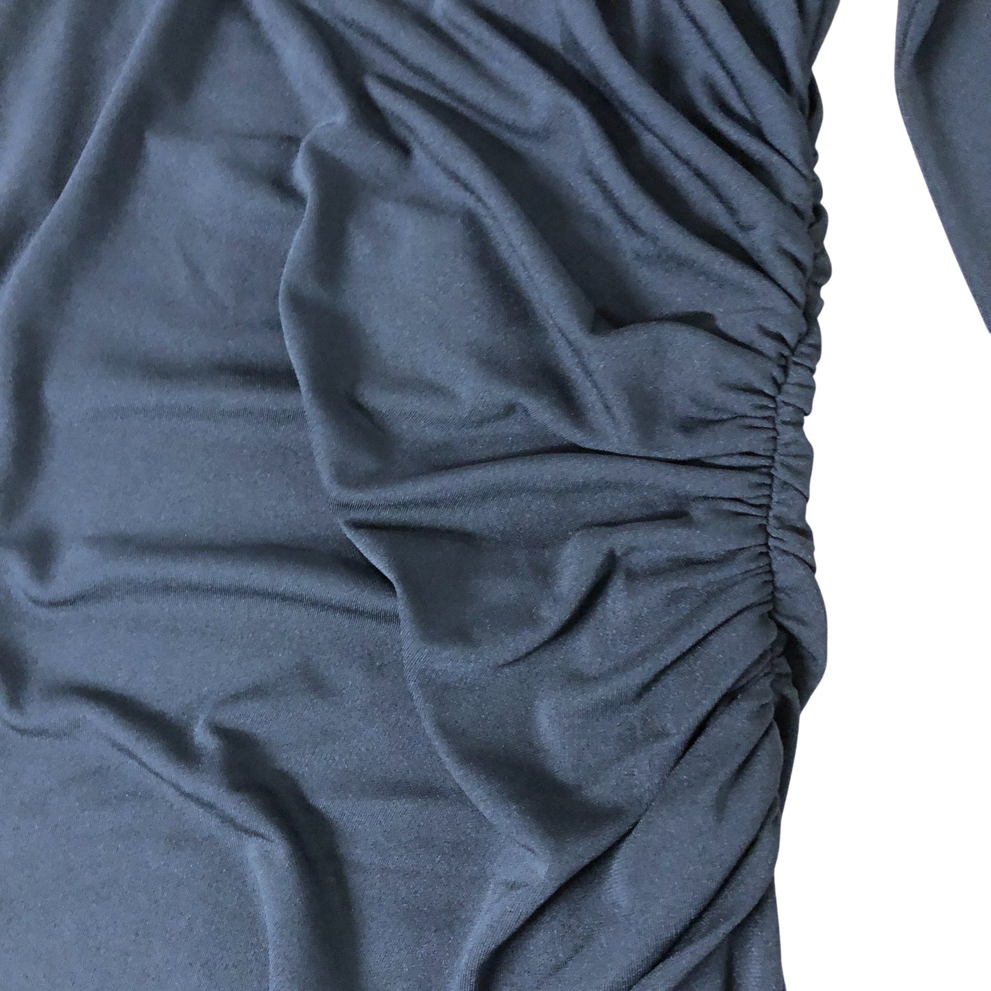 Branded Black Cut Out Embellished Midi Dress - Size 6