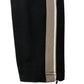 Women's Black Trousers Slim Fit Panel Design UK8