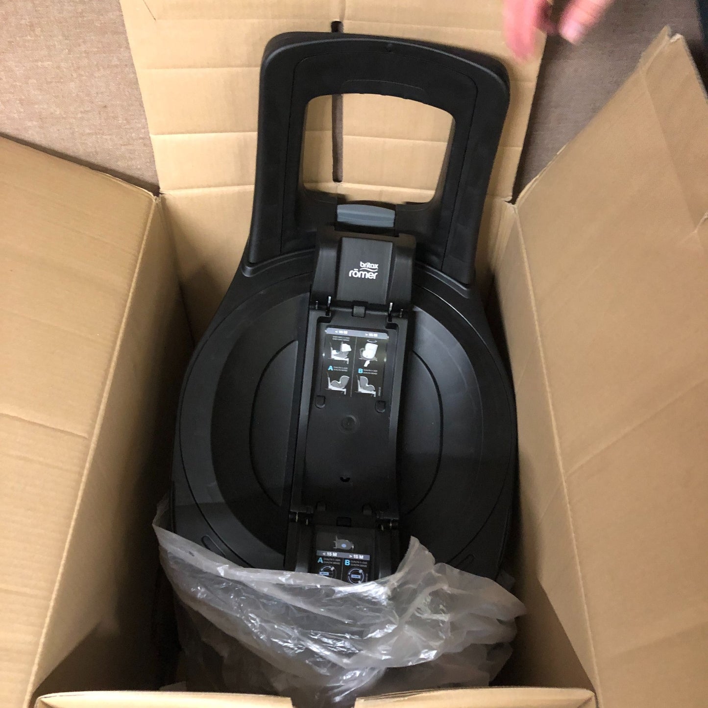 Britax Römer Baby Safe iSense Infant Car Seat Black with Flex Base Included