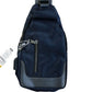 Aucuu Sling Backpack Bag Dark Blue Lightweight Unisex