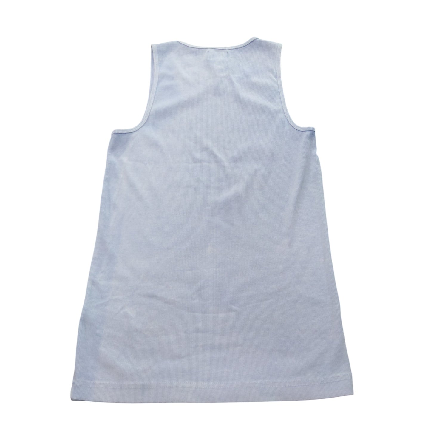 River Island Women's Camisole Top UK S Light Purple Ribbed Sleeveless Tank