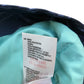 Women's Waterproof Jacket Size S Navy Blue Wave Pattern Outdoor Coat