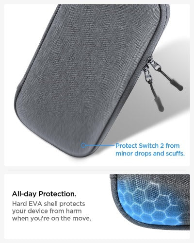 Spigen Klasden Pouch For Nintendo Switch 2 Storage Case Holds Up To 10 Games