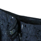 Branded Black Lace Sequin Flared Trousers - Size 16R