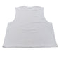 River Island Women's White Sleeveless Top Size M Cotton Casual Activewear