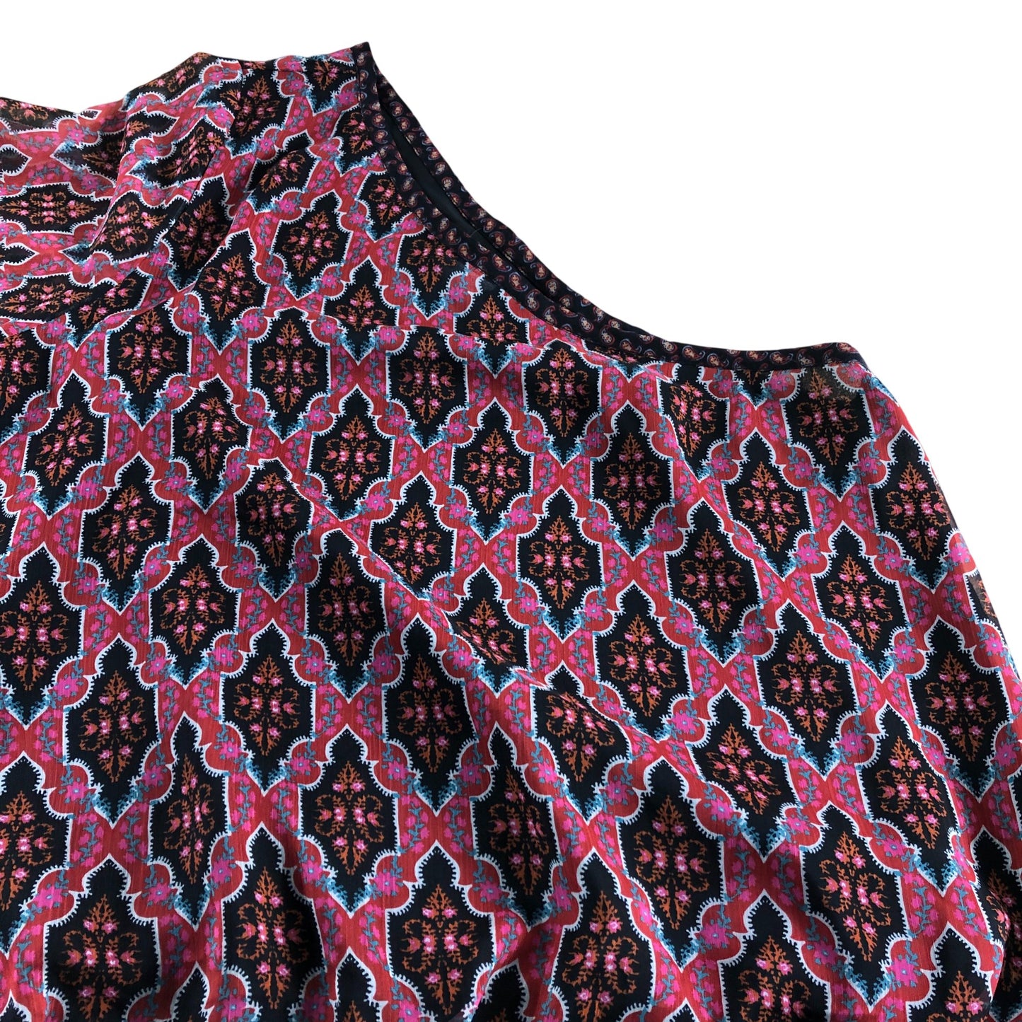 Branded Pink One Shoulder Top - Size 16