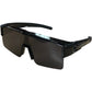TianYesy Polarized Sunglasses Black Frame Gray Lenses Stylish UV Protection