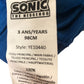 Sonic The Hedgehog Shorts 3 Years Kids Blue Graphic Elastic Waist 98CM
