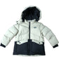 R:Robot Kids Puffer Jacket 4-5 Years Unisex Warm Windproof Black Beige