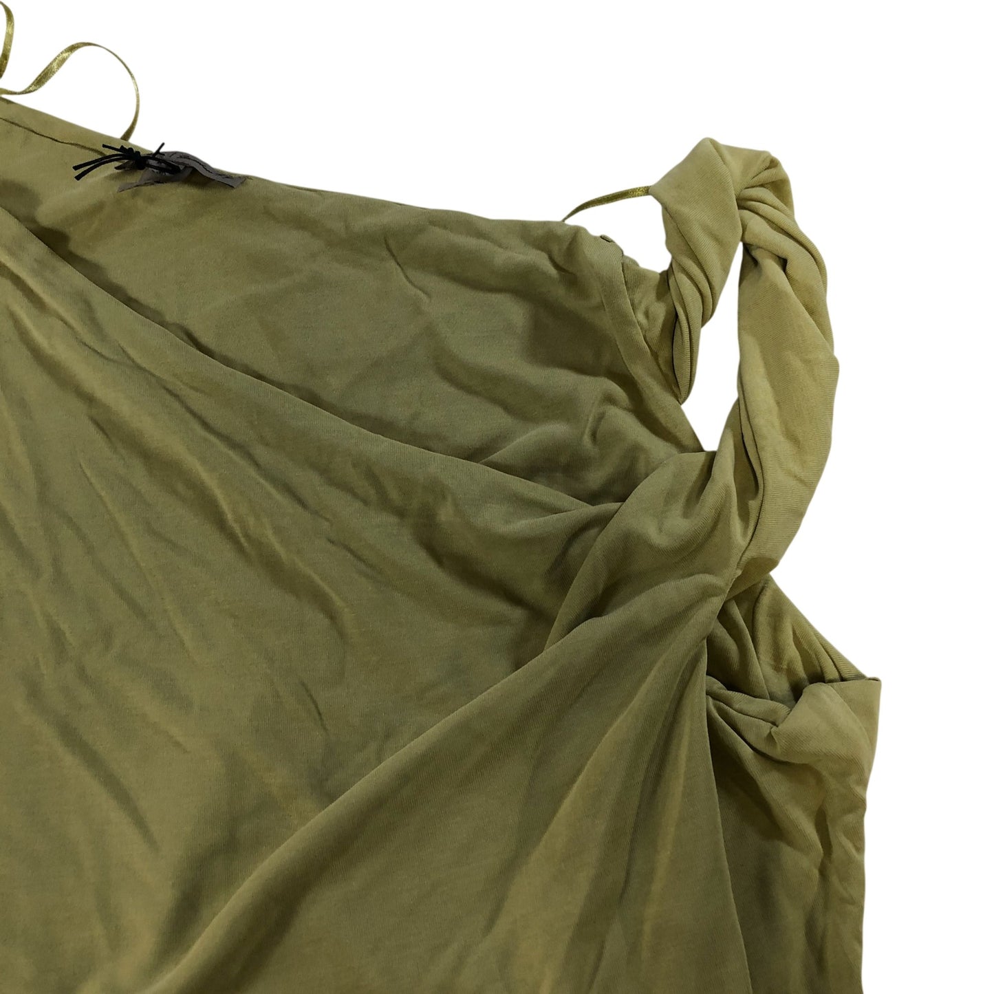 River Island Loose Fit Top Women's Olive Green Lightweight Casual Wear UK20