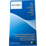 SHUOLEI E-104BK 70ml Black Ink Cartridge Compatible Premium Quality 2-Pack