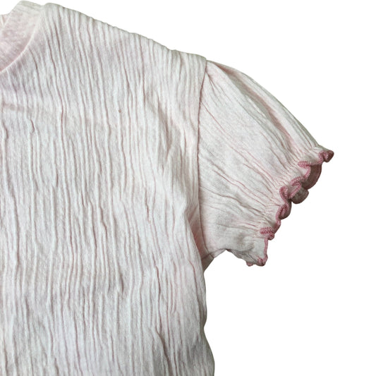 Baby River Island Pink Ruffle Sleeve Top 3 Months
