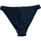 Black High Rise Bikini Bottoms UK10 Women's Swimwear