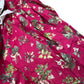Trotters Red Floral Print Skirt Size 10-11 Years Girls Cotton Elastic Waist