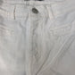 Baukjen Women's White Straight Leg Trousers UK Size 12
