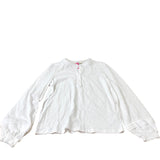 Boden Women's Long Sleeve Top White Cotton Casual Blouse UK6
