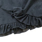 River Island Black Top Size 6 Women's Long Sleeve Ruffled Flounce Hem