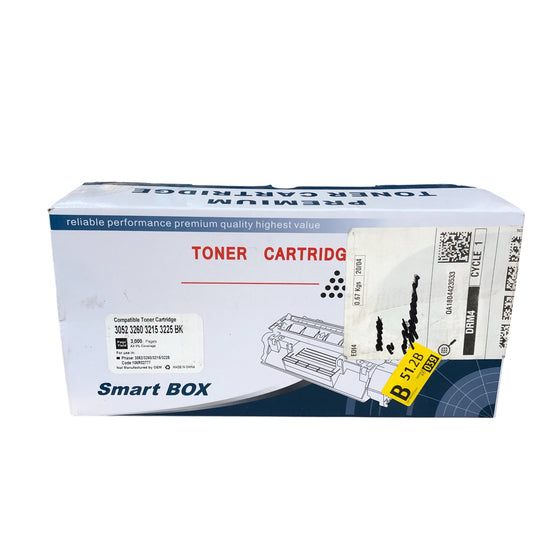 Smart Box Compatible Toner Cartridge ASE X3260 BK High Performance Printing
